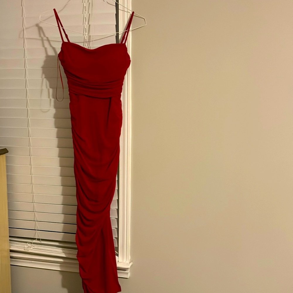 Fuchsia sexy dress!